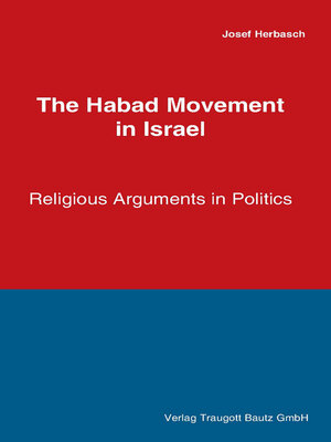cover image of The Habad Movement in Israel